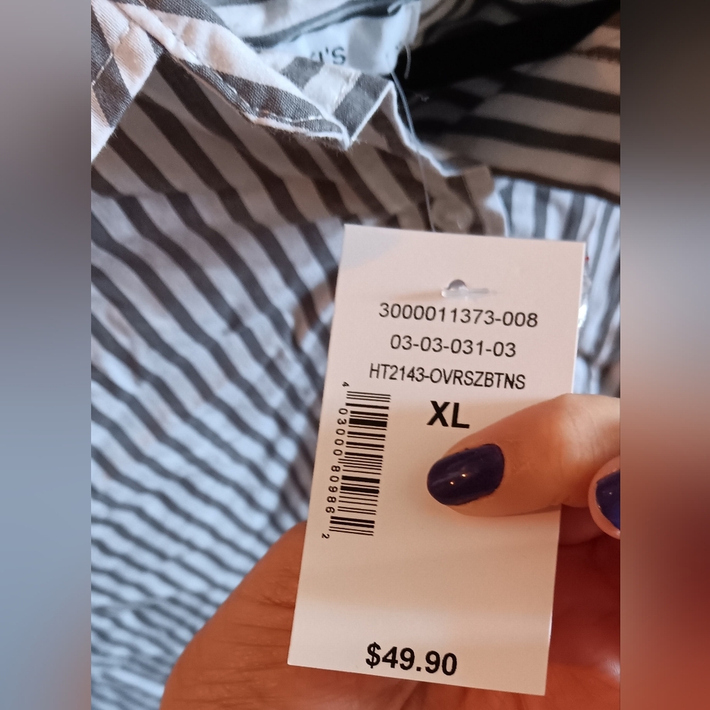 Rick's striped button down - Picture 2 of 4